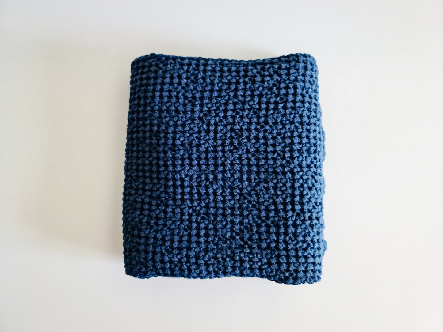 Waffle Linen Blend Hand Towel