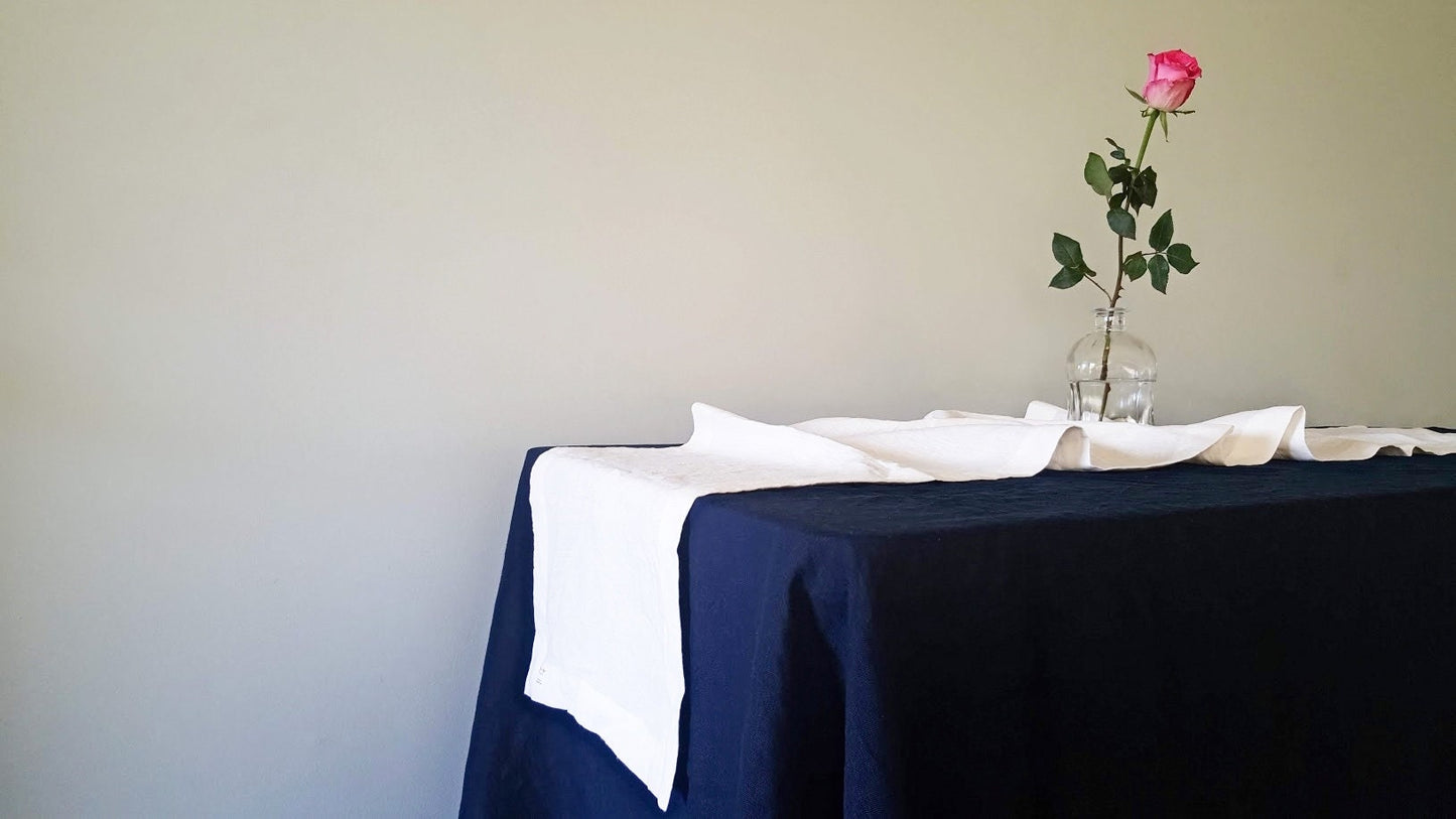 European Linen Table Runner