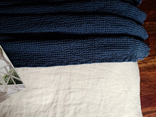 Waffle Linen Blanket