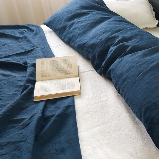 Linen Body pillow cover -14 colors