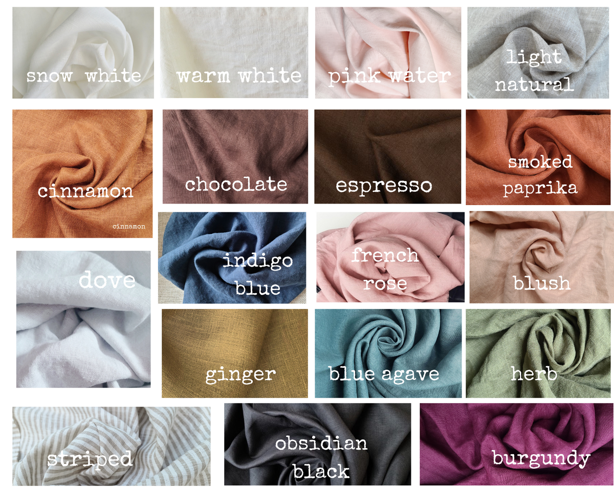 Linen Fabric Sample Set