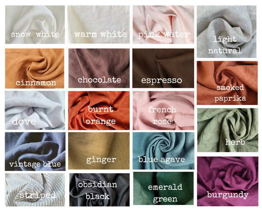 Linen Fabric Sample Set