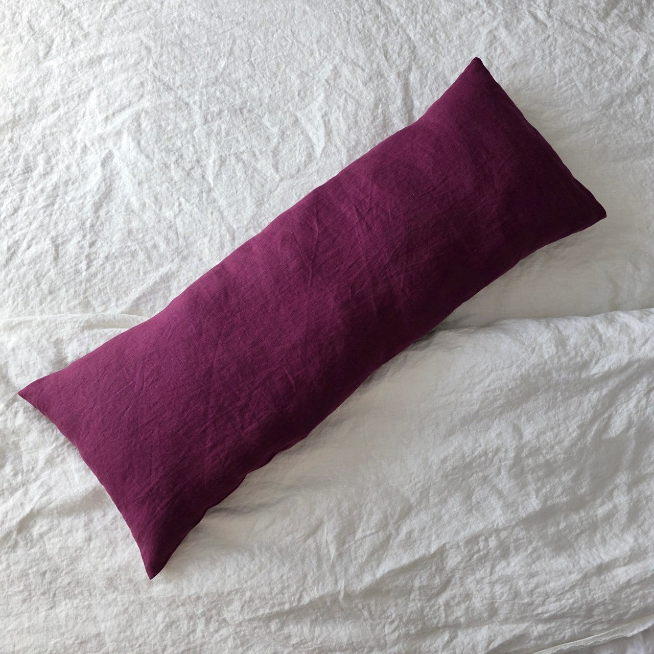 Linen Body Pillow Cover - 20 colors