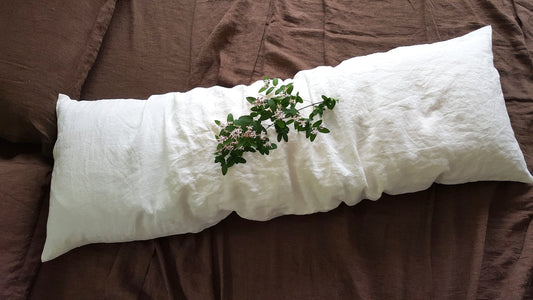 Linen Body pillow cover -14 colors