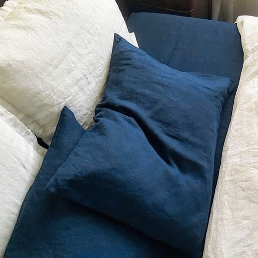 Linen Body pillow cover -14 colors